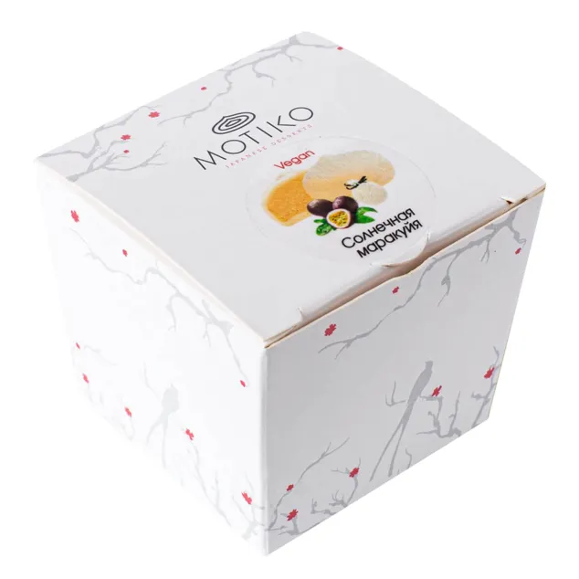 Japanese mochi dessert with passion fruit Motiko 44g METRO