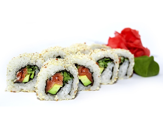 origami sushi alaskan roll