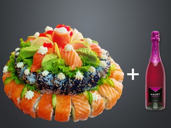 Sushi Shop - sparkling wine as a gift