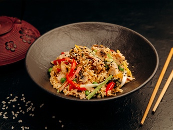 Rice Thai with chicken