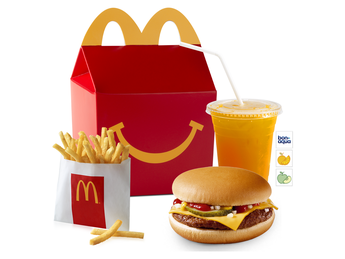 Happy Meal with Cheeseburger