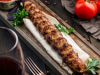 Kebab of chicken