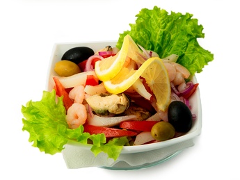 Seafood salad Santa Fe