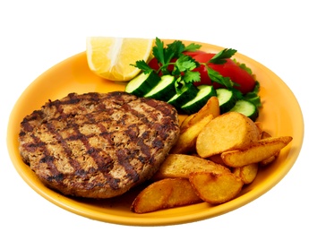 Beef steak with pepper