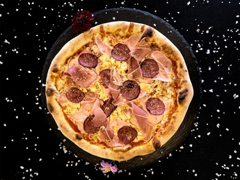 Pizza Quattro meat