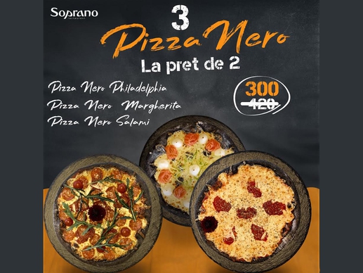 Soprano 3 pizza Nero la preț de 2
