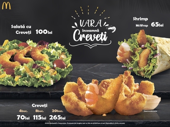 Vara inseamnă creveți