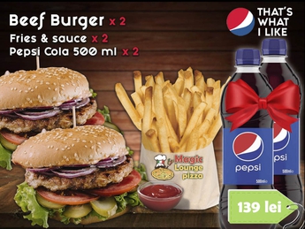 Combo Double Beef Burger