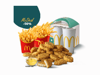 Share Box McDeal cu reducere de -50%.