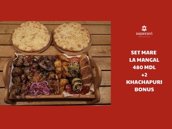 Saperavi dăruiește două Khachapuri Tbilisi