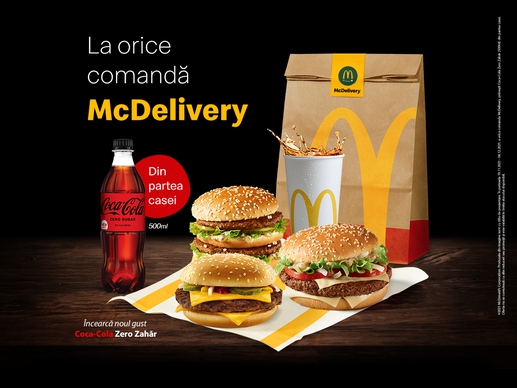 McDonald's dăruiește Сoca-Cola